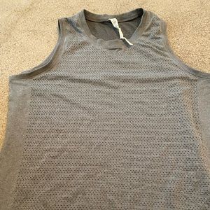 Gray lululemon tank